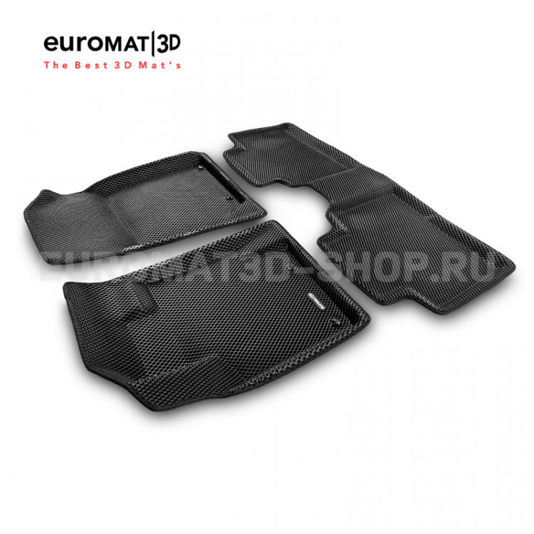 Коврики EVA (ЕВА) черные 3D Euromat Belgee X70 2024- Коврики EVA (ЕВА) черные 3D Euromat → EM3DEVA-001409 :: TUNING`Leader /img1