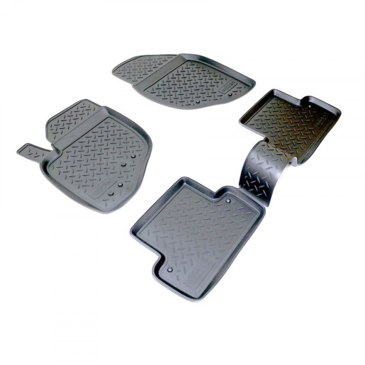 Коврики в салон полиуретановые черные Norplast → NPL-Po-96-61 :: TUNING`Leader /img1