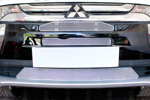 Сетка защитная в бампер Premium хром Strelka MITOUT15.PREMUIM.cam.chrome: Mitsubishi Outlander FL 2015-2018 > TUNING`Leader Сетка защитная в бампер Premium хром Strelka Mitsubishi Outlander FL 2015-2018 > TUNINGLeader.ru