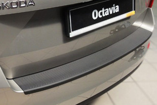Накладка на задний бампер пластиковая Rider (универсал) N-0034: Skoda Octavia III 2013-2017 > TUNING`Leader Накладка на задний бампер пластиковая Rider (универсал) Skoda Octavia III 2013-2017 > TUNINGLeader.ru