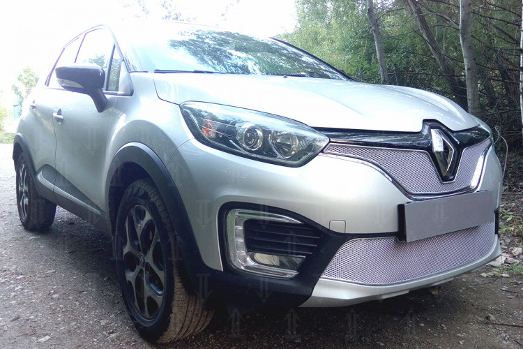 Сетка защитная в решетку радиатора Premium хром Strelka → RKAP16.PREMIUM.top.chrome :: TUNING`Leader /img3
