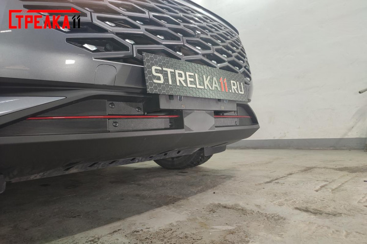 Сетка защитная в бампер зимний пакет Strelka Omoda C5 2022- Сетка защитная в бампер зимний пакет Strelka → VZP :: TUNING`Leader /img11