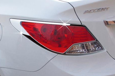 Хромированные накладки на задние фонари Kyoungdong K-581: Hyundai Solaris SD 2011-2013 > TUNING`Leader Хромированные накладки на задние фонари Kyoungdong Hyundai Solaris SD 2011-2013 > TUNINGLeader.ru