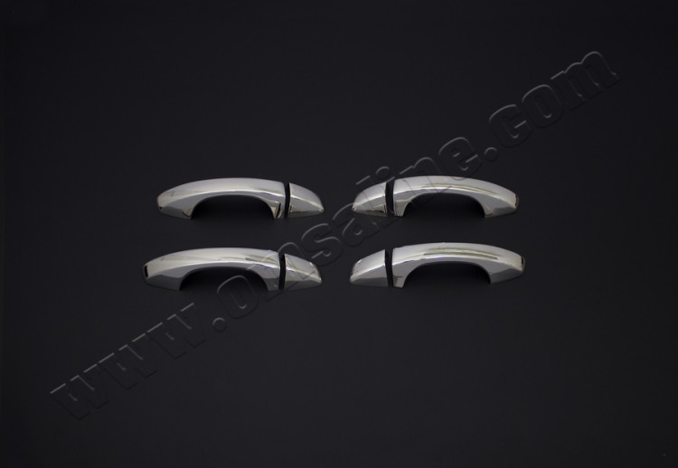 Стальные накладки на ручки дверей Omsa Line Volkswagen Golf FL HB 2016-2019, Skoda Octavia III Scout 2013-2017, Skoda Octavia III 2013-2017 и еще др. 3 моделей Стальные накладки на ручки дверей Omsa Line → 7515041 ` :: TUNING`Leader /img1