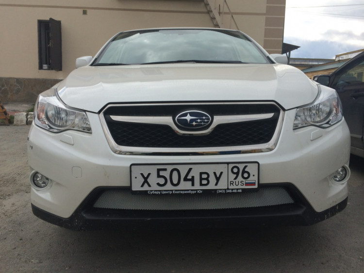 Сетка защитная в бампер Standart хром Strelka → SUBXV.chrome :: TUNING`Leader /img1