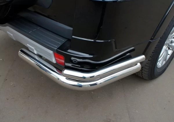 Защита заднего бампера углы двойные (d 70/42) Tamsan Mitsubishi Pajero 2006-2011, Mitsubishi Pajero FL 2011-2014, Mitsubishi Pajero FL 2015- Защита заднего бампера углы двойные (d 70/42) Tamsan → TRG05DD7042UM.50.32 :: TUNING`Leader /img9