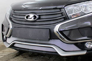 Сетка защитная в бампер Standart хром Strelka LADXR.top.chrome: Lada Xray Cross 2018- > TUNING`Leader Сетка защитная в бампер Standart хром Strelka Lada Xray Cross 2018- > TUNINGLeader.ru