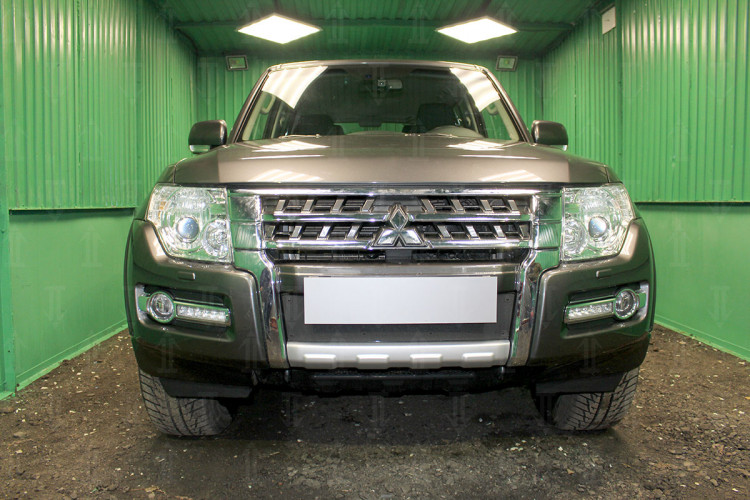 Сетка защитная в бампер зимний пакет Strelka Mitsubishi Pajero FL 2015- Сетка защитная в бампер зимний пакет Strelka → - :: TUNING`Leader /img11