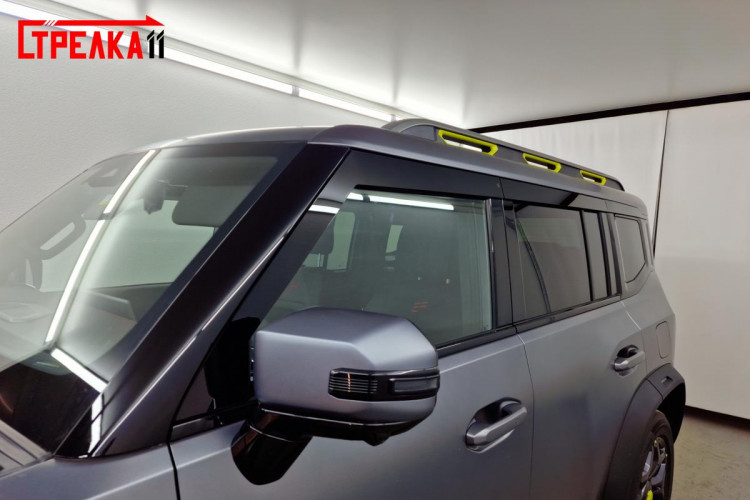 Дефлекторы на окна тонированные 2D Strelka (6 элементов) Jetour T2 2024- Дефлекторы на окна тонированные 2D Strelka (6 элементов) → 2D191-6.S11 :: TUNING`Leader /img1