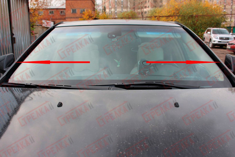 Водосток (дефлектор) лобового стекла Strelka → 114.ST2 :: TUNING`Leader /img3