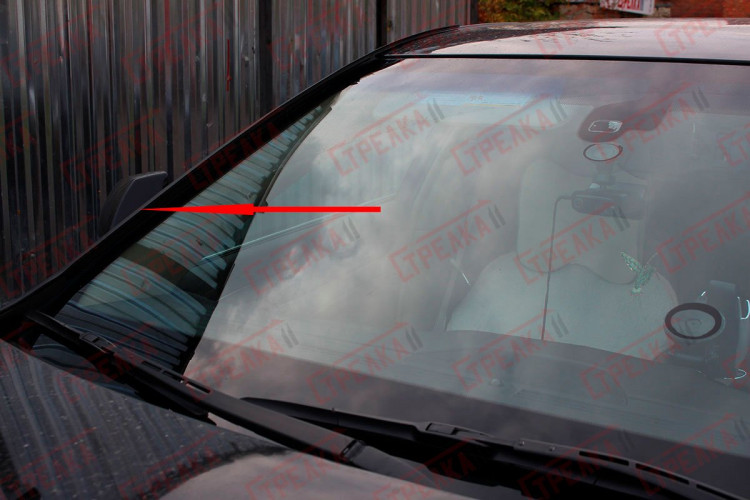 Водосток (дефлектор) лобового стекла Strelka → 114.ST2 :: TUNING`Leader /img5