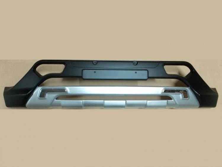 Защитная накладка на передний бампер (вариант 4) OEM-Tuning Hyundai ix35 2009-2013, Hyundai ix35 FL 2013-2015 Защитная накладка на передний бампер (вариант 4) OEM-Tuning → CNT13-IX35-001 :: TUNING`Leader /img1