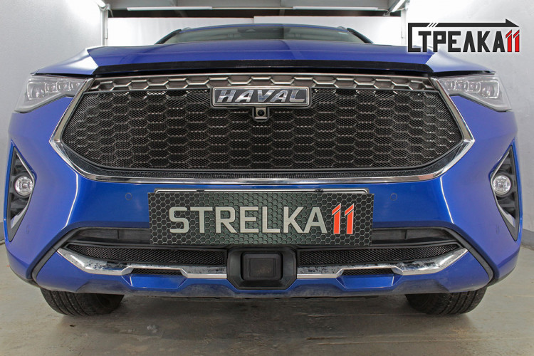 Сетка защитная в бампер Standart черный Strelka → HAVF7.top.black :: TUNING`Leader /img15