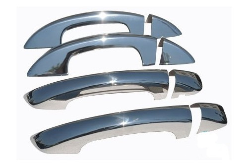 Стальные накладки на ручки дверей Omsa Line Skoda Superb 2009-2013, Skoda Superb FL 2013-2015, Volkswagen Golf HB 2009-2013, Volkswagen Golf Plus 2009-2013 Стальные накладки на ручки дверей Omsa Line → 7518041 ` :: TUNING`Leader /img1