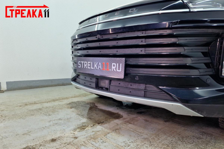 Зимняя защита радиатора на стяжке Strelka Exeed TXL FL 2021- Зимняя защита радиатора на стяжке Strelka → ZZ.EXTXL20.bot :: TUNING`Leader /img7