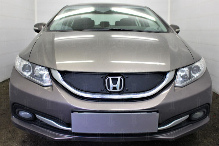 Сетка защитная в бампер зимний пакет Strelka Honda Civic HB 2012-2017, Honda Civic SD 2012-2017, Honda Civic SW 2012-2017 Сетка защитная в бампер зимний пакет Strelka → HONCIV13 :: TUNING`Leader /img9