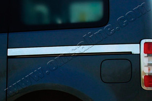 Стальные накладки на направляющие Omsa Line Volkswagen Caddy III 2004-2009, Volkswagen Caddy III FL 2010-2014, Volkswagen Caddy III FL 2015-2021 > TUNINGLeader.ru