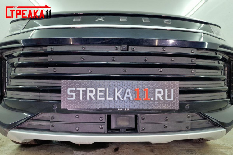 Сетка защитная в бампер зимний пакет Strelka Exeed TXL FL 2021- Сетка защитная в бампер зимний пакет Strelka → VZP :: TUNING`Leader /img8
