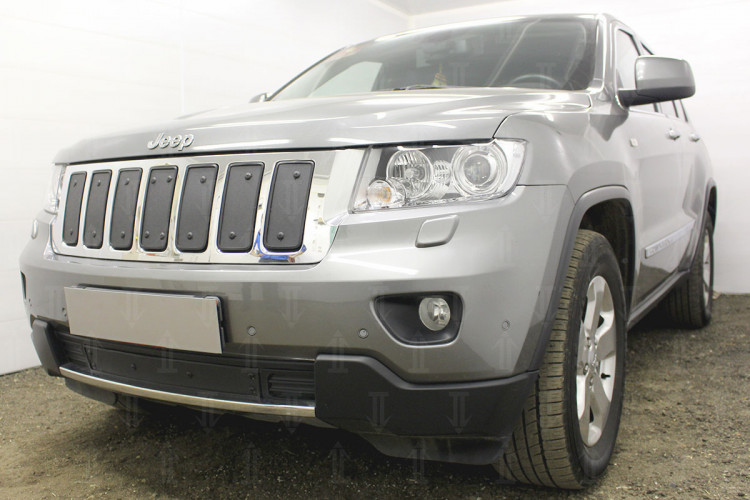 Сетка защитная в бампер зимний пакет Strelka Jeep Grand Cherokee 2010-2013 Сетка защитная в бампер зимний пакет Strelka → JGCH10.PREMIUM.top :: TUNING`Leader /img12