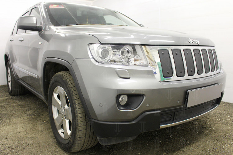 Сетка защитная в бампер зимний пакет Strelka Jeep Grand Cherokee 2010-2013 Сетка защитная в бампер зимний пакет Strelka → JGCH10.PREMIUM.top :: TUNING`Leader /img13