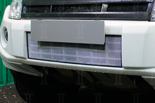 Сетка защитная в бампер Standart хром Strelka MITPIV11.chrome: Mitsubishi Pajero FL 2011-2014 > TUNING`Leader Сетка защитная в бампер Standart хром Strelka Mitsubishi Pajero FL 2011-2014 > TUNINGLeader.ru
