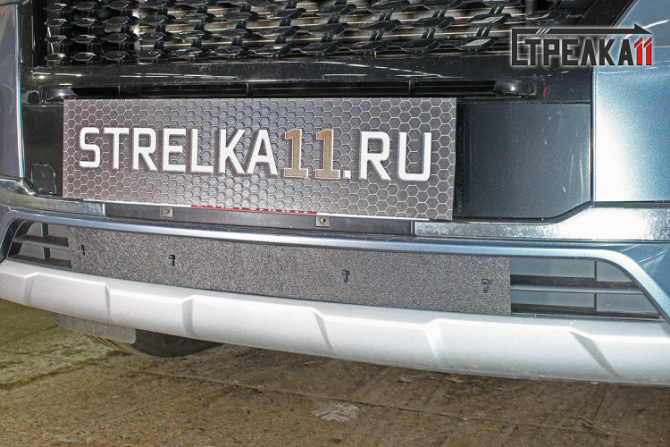 Зимняя защита радиатора на стяжке Strelka Chery Tiggo 4 2018- Зимняя защита радиатора на стяжке Strelka → ZZ.CHTIG4.bot :: TUNING`Leader /img6