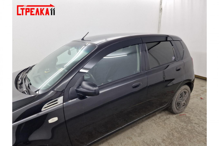 Дефлекторы на окна тонированные 2D Strelka (6 элементов) Chevrolet Aveo HB 2006-2011 Дефлекторы на окна тонированные 2D Strelka (6 элементов) → 2D258-6.S11 :: TUNING`Leader /img2