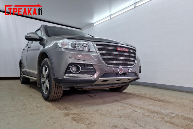 Зимняя защита радиатора на стяжке Strelka Haval H6 2016- Зимняя защита радиатора на стяжке Strelka → ZZ.HAVH6 :: TUNING`Leader /img3