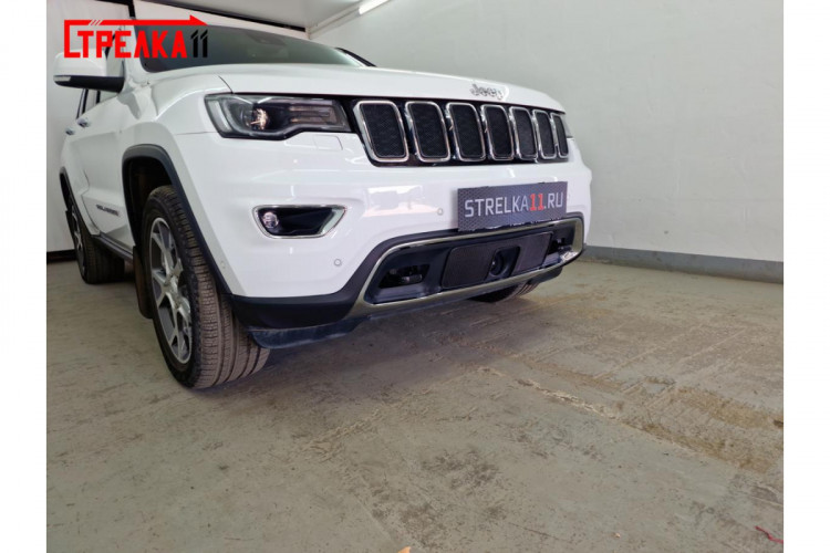 Сетка защитная в бампер Standart черный Strelka Jeep Grand Cherokee FL 2018- Сетка защитная в бампер Standart черный Strelka → JGCH18.bot2.black :: TUNING`Leader /img12