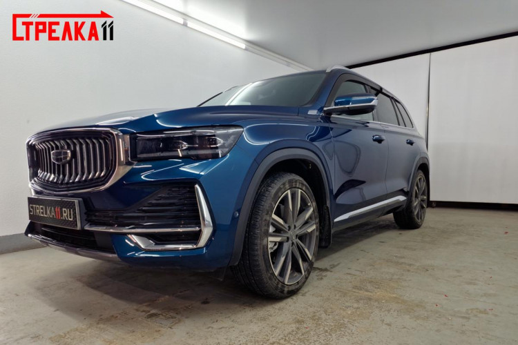 Дефлекторы на окна тонированные 2D Strelka (6 элементов) Geely Monjaro 2021- Дефлекторы на окна тонированные 2D Strelka (6 элементов) → 2D138-6.S11 :: TUNING`Leader /img6