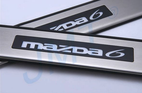 Накладки на пороги с Led-подсветкой JMT Mazda 6 2008-2010, Mazda 6 FL 2010-2012 Накладки на пороги с Led-подсветкой JMT → 24387 :: TUNING`Leader /img2