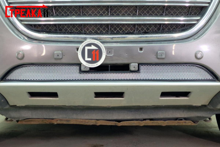 Сетка защитная в бампер Standart хром Strelka → HAVH6.chrome :: TUNING`Leader /img3