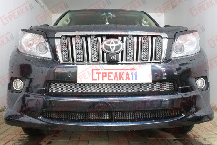 Сетка защитная в бампер Standart хром Strelka → TLC150.chrome :: TUNING`Leader /img2