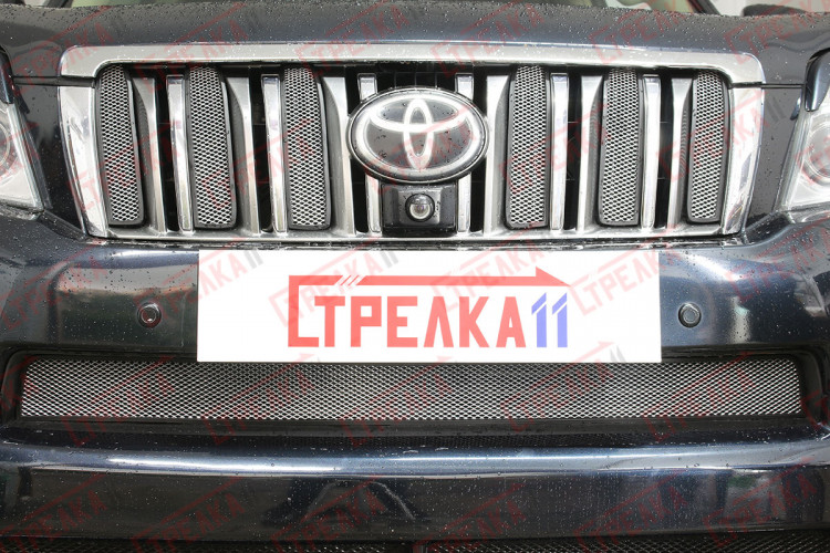 Сетка защитная в бампер Standart хром Strelka → TLC150.chrome :: TUNING`Leader /img5