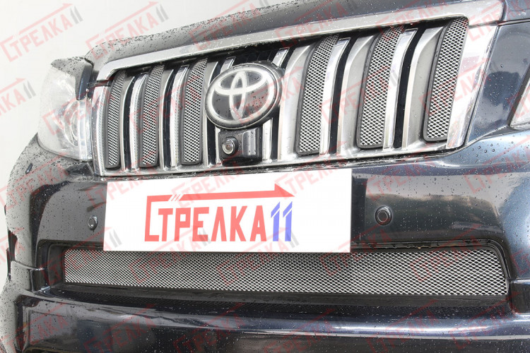 Сетка защитная в бампер Standart хром Strelka → TLC150.chrome :: TUNING`Leader /img6