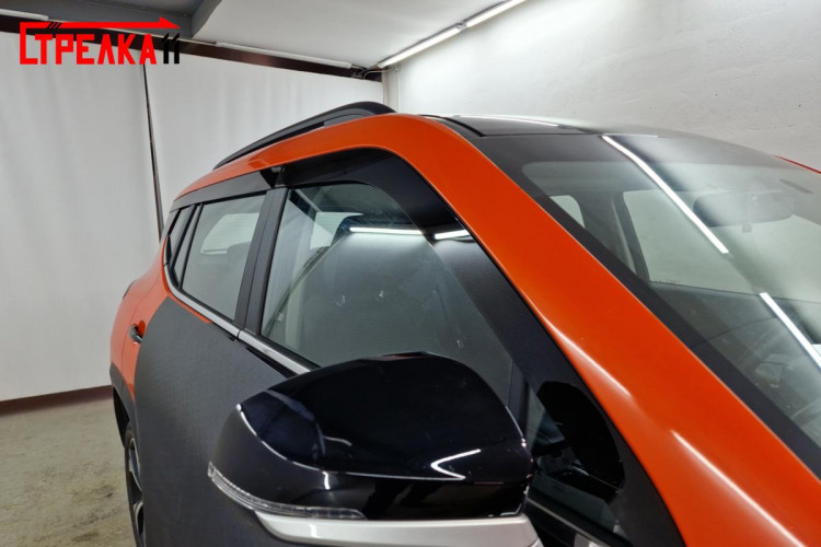 Дефлекторы на окна тонированные 2D Strelka (4+2 элемента) JAC JS4 2021- Дефлекторы на окна тонированные 2D Strelka (4+2 элемента) → 2D123-6.S11 :: TUNING`Leader /img3