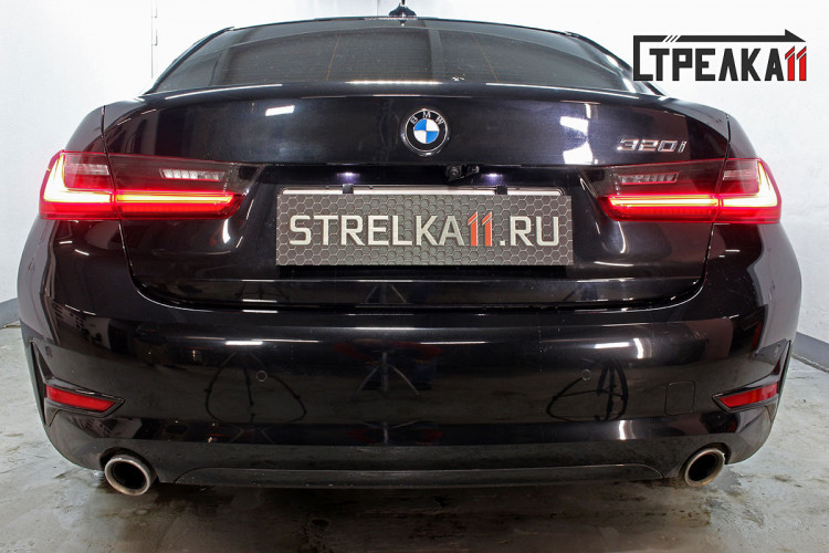 Защита камеры заднего вида Стрелка BMW 3 (G20) 2019- Защита камеры заднего вида Стрелка → 03012074 :: TUNING`Leader /img1