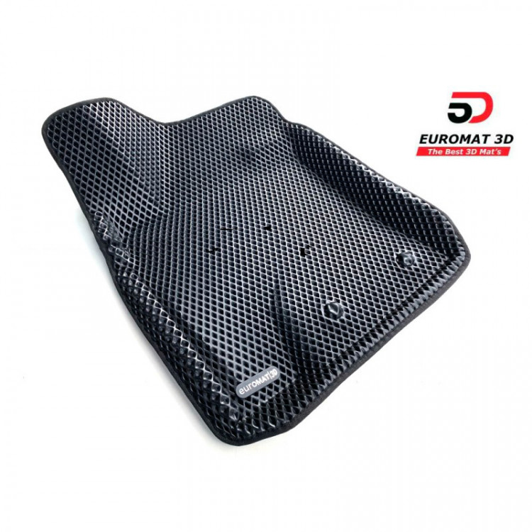 Коврики EVA (ЕВА) черные 3D Euromat Toyota Land Cruiser 200 FL 2012-2015, Toyota Land Cruiser 200 FL 2015-2021 Коврики EVA (ЕВА) черные 3D Euromat → EM3DEVA-005103 :: TUNING`Leader /img2
