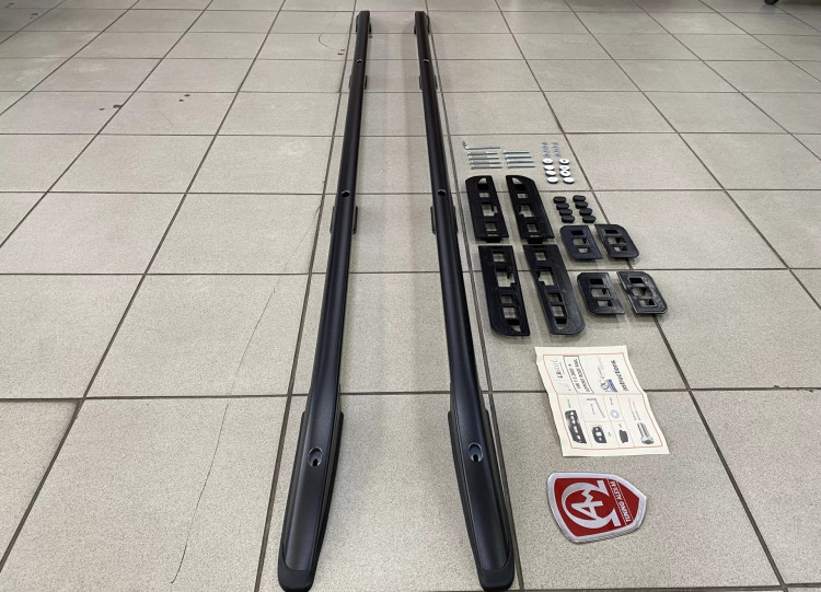 Рейлинги продольные на крышу черные Skyport Erkul (4 опоры) → 37.SKP.01.V4.03.KS.S :: TUNING`Leader /img5