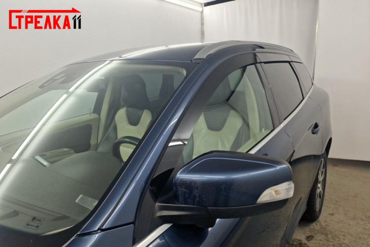 Дефлекторы на окна тонированные 2D Strelka (4+2 элемента) Volvo XC60 2008-2014, Volvo XC60 FL 2014-2017 Дефлекторы на окна тонированные 2D Strelka (4+2 элемента) → 2D149-6.S11 :: TUNING`Leader /img2