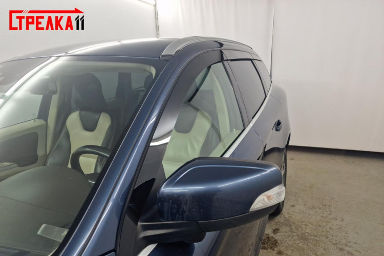 Дефлекторы на окна тонированные 2D Strelka (4+2 элемента) Volvo XC60 2008-2014, Volvo XC60 FL 2014-2017 Дефлекторы на окна тонированные 2D Strelka (4+2 элемента) → 2D149-6.S11 :: TUNING`Leader /img5