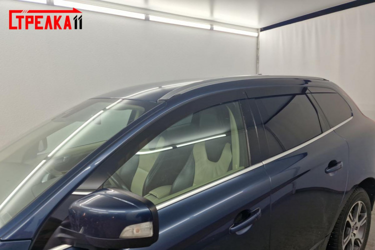 Дефлекторы на окна тонированные 2D Strelka (4+2 элемента) Volvo XC60 2008-2014, Volvo XC60 FL 2014-2017 Дефлекторы на окна тонированные 2D Strelka (4+2 элемента) → 2D149-6.S11 :: TUNING`Leader /img6