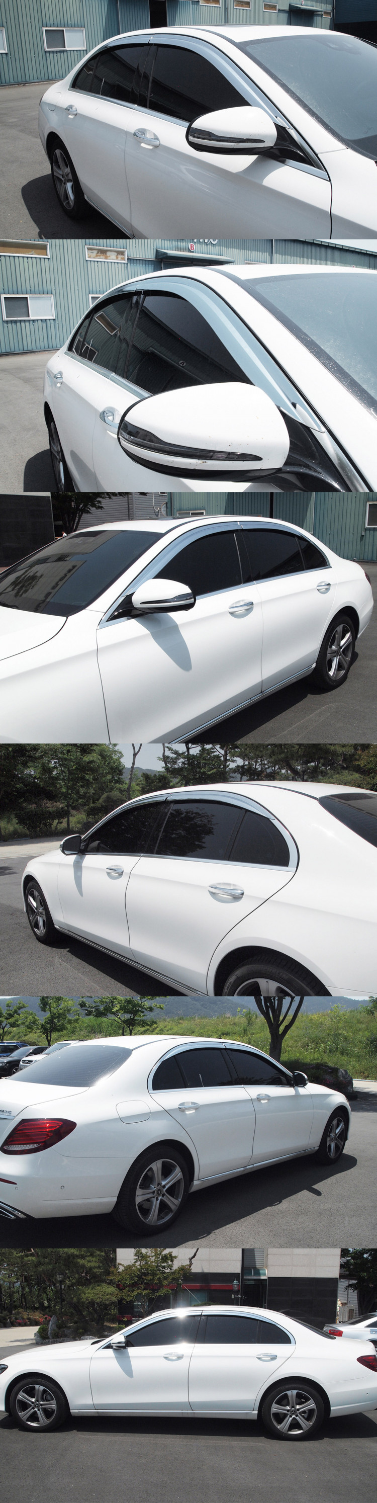 Дефлекторы на окна хромированные Autoclover (4 элемента) Mercedes-Benz E-Class W213 2016- Дефлекторы на окна хромированные Autoclover (4 элемента) → D707 :: TUNING`Leader /img1