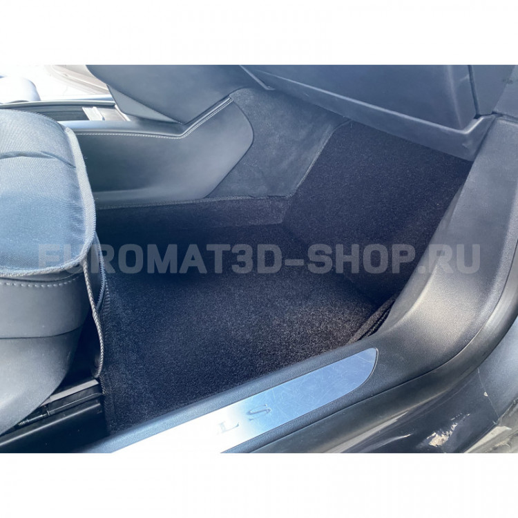 Коврики текстильные черные Business 3D Euromat Tesla Model S 2012- Коврики текстильные черные Business 3D Euromat → EMC3D-004900 :: TUNING`Leader /img4