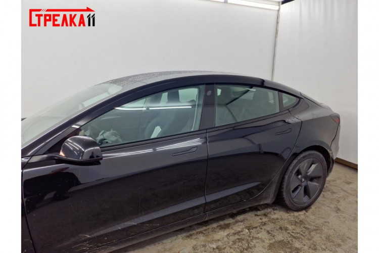 Дефлекторы на окна тонированные 2D Strelka Tesla Model 3 2017- Дефлекторы на окна тонированные 2D Strelka → 2D274-4.S11 :: TUNING`Leader /img4