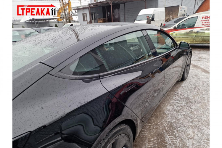 Дефлекторы на окна тонированные 2D Strelka Tesla Model 3 2017- Дефлекторы на окна тонированные 2D Strelka → 2D274-4.S11 :: TUNING`Leader /img12