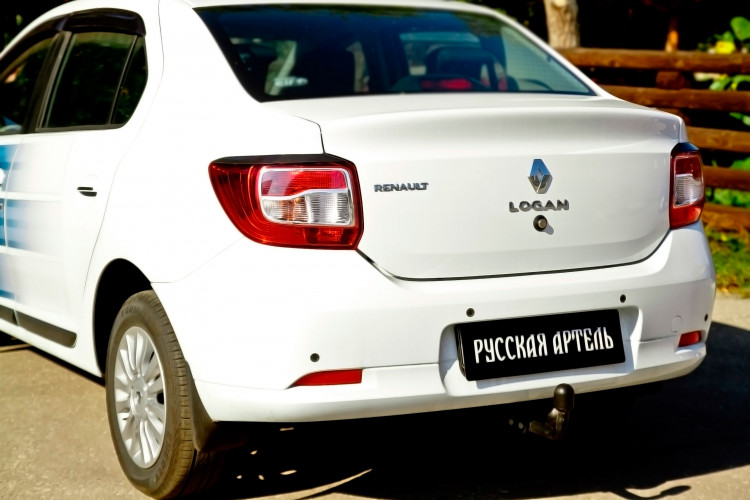 Реснички на задние фонари Русская Артель Renault Logan 2013-2017, Renault Logan FL 2018-, Renault Logan Stepway FL 2018- Реснички на задние фонари Русская Артель → RERL-036400 :: TUNING`Leader /img4