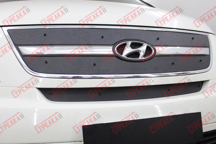 Зимняя защита радиатора на стяжке Strelka Hyundai Grand Starex (H-1) 2007-2015 Зимняя защита радиатора на стяжке Strelka → ZZ.HH1.07.mid :: TUNING`Leader /img6