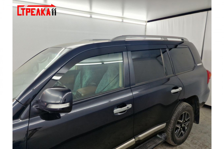 Дефлекторы на окна тонированные 2D Strelka (4+2 элемента) Toyota Land Cruiser 200 2007-2012, Toyota Land Cruiser 200 FL 2012-2015, Toyota Land Cruiser 200 FL 2015-2021 Дефлекторы на окна тонированные 2D Strelka (4+2 элемента) → 2D228-4.S11 :: TUNING`Leader /img4