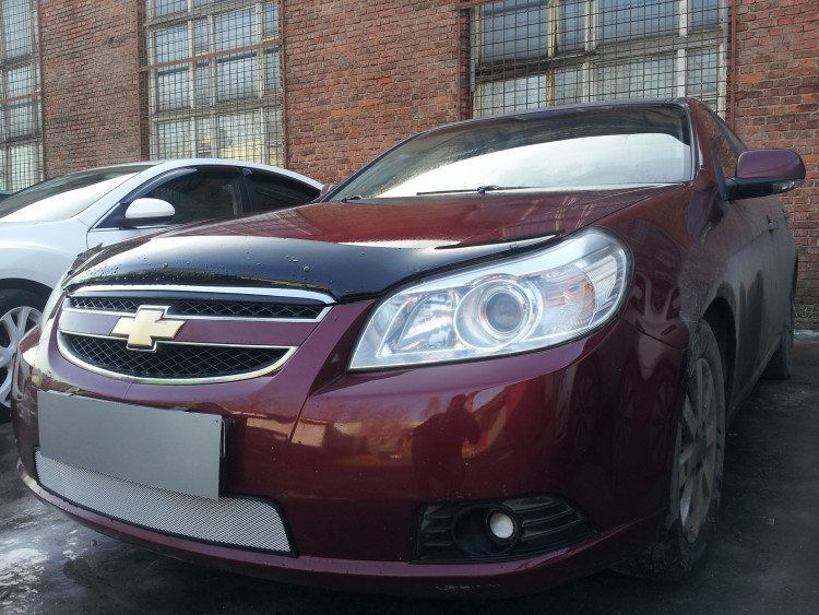 Сетка защитная в бампер Standart хром Strelka Chevrolet Epica 2006-2011 Сетка защитная в бампер Standart хром Strelka → CHEP.chrome :: TUNING`Leader /img1